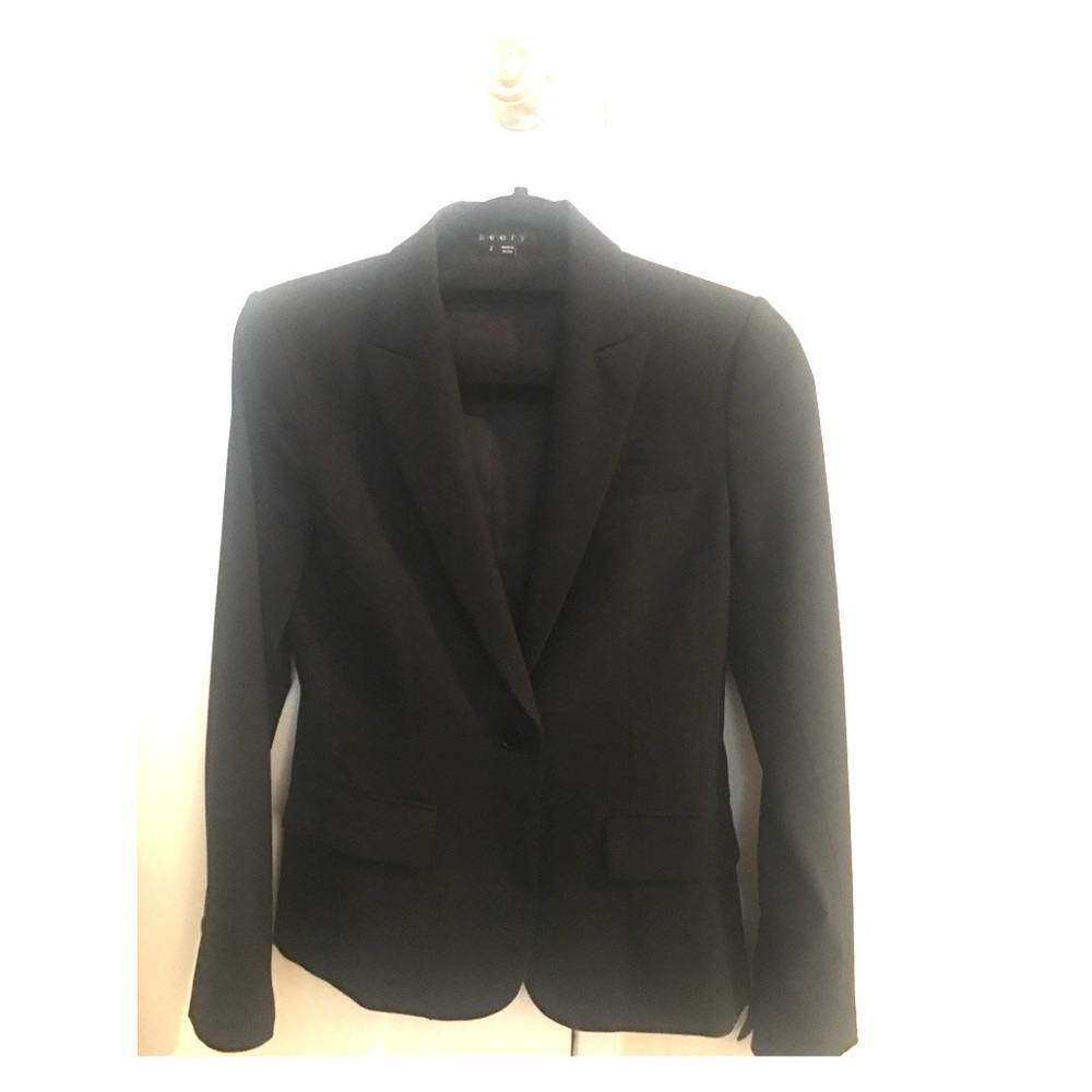 Black blazer.